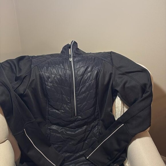 Champion Quilted Puffer Duo Dry Venture Warm Half Zip Pullover Size Large - Picture 4 of 11